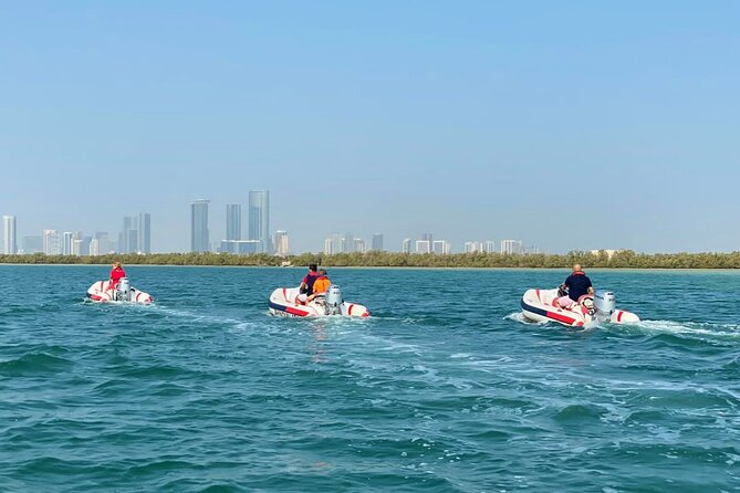 Small-Group Self-Drive Speedboat Tour in Yas Island Mangroves - Heritage Island and Abu Dhabi’s changing shoreline