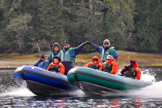 Small-Group Zodiac Wilderness Adventure from Ketchikan - Through forested bays and island channels