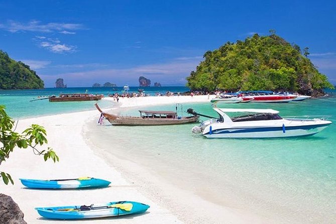 Snorkeling 4 Islands Tour by Speedboat From Krabi - Tup Island and the low-tide sandbar