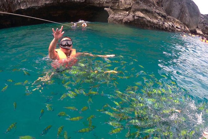 Snorkeling Tour to 4 Islands(Emerald Cave) From Koh Lanta by Speedboat - Koh Kradan gives you time to swim and eat