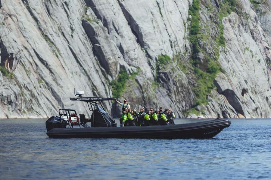 Sortland: Trollfjord RIB Boat Tour - Getting ready for the RIB ride