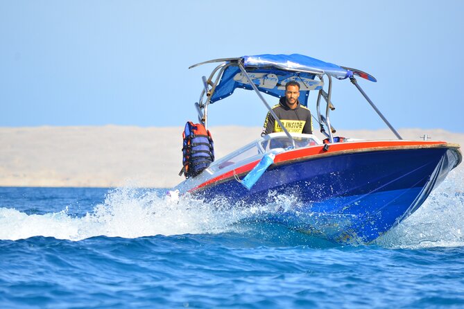 Speed Boat Abo Munkar Island & Water Sport Semi Private-Hurghada - Key points to know before booking