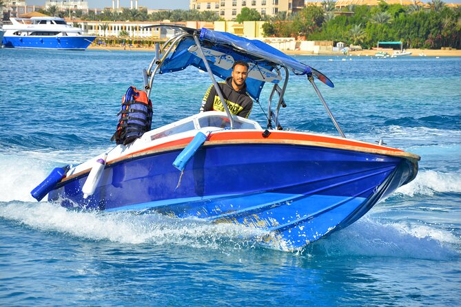 Speed Boat Abo Munkar Island & Water Sport Semi Private-Hurghada - What is included for $45