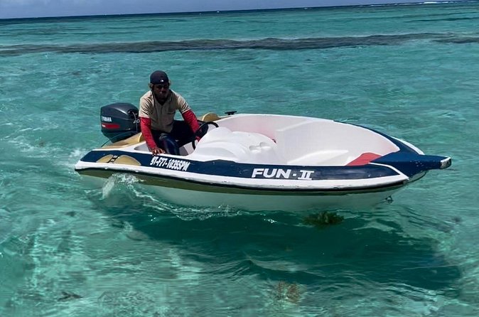 Speed Boat and Snorkeling in Punta Cana Bavaro - The natural pool and sandbar stop