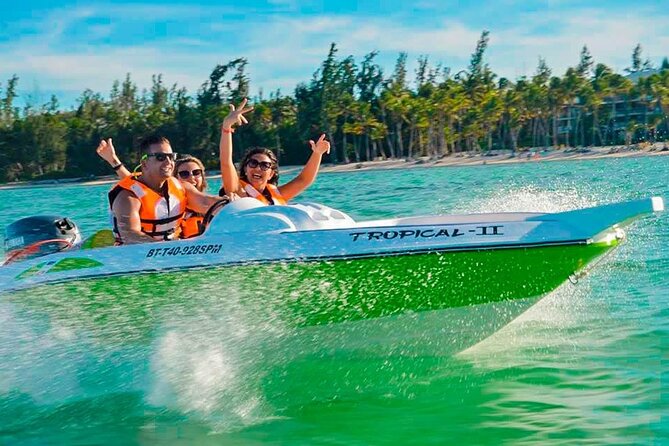 Speed Boat Ride and Snorkel Experience in Punta Cana - Snorkeling With Fish, Then Time in the Water