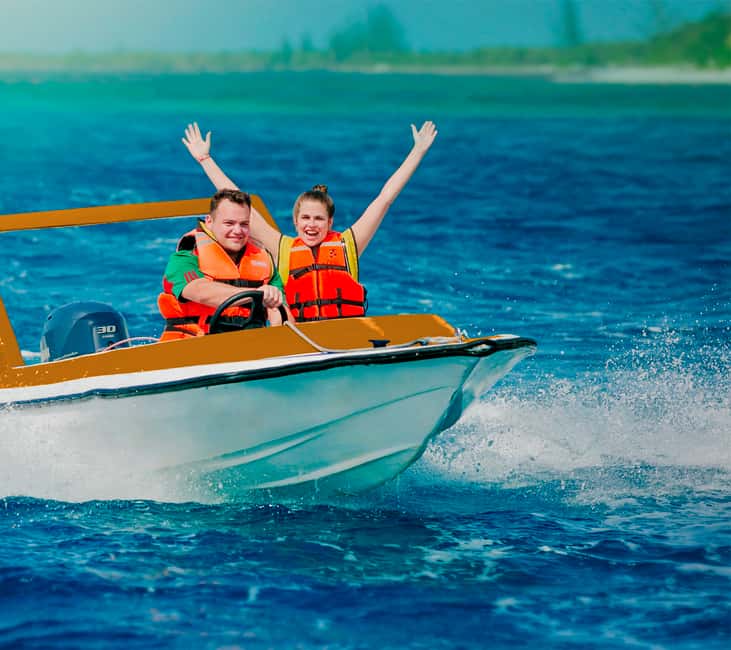 Speed Boat, Snorkel and Beach - Key points at a glance