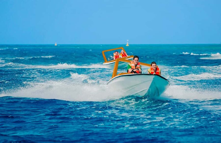 Speed Boat, Snorkel and Beach - What the one-hour ride feels like