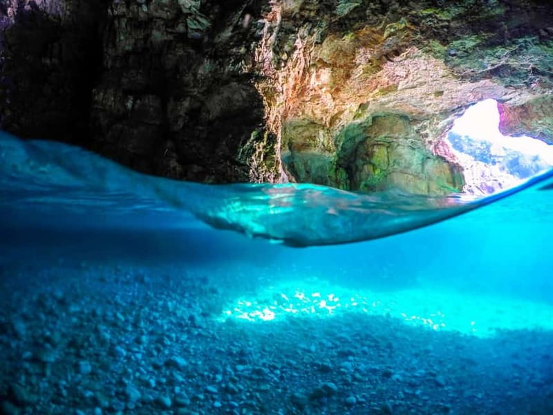 Speed boat to Dafina Bay and Haxhi Ali Cave - The Vlorë Riviera from the water