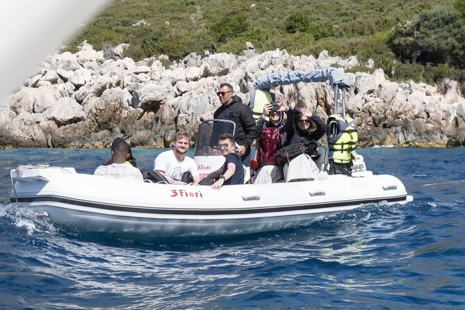 Speed Boat Tour to Vlore's Secret Blue Cave at Grama Bay - Dukat and the canyon at Smugglers Bay