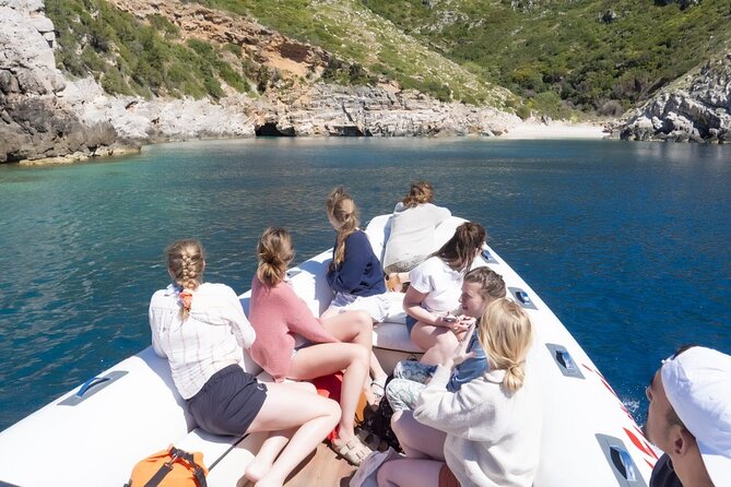 Speed Boat Tour to Vlore's Secret Blue Cave at Grama Bay - Englishman Bay and Plazhi i Llovizit