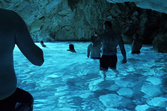 Speed Boat Tour to Vlore's Secret Blue Cave at Grama Bay - Haxhi Ali Cave and the pirate tale