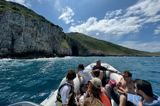 Speed Boat Trip to Karaburun, Haxhi Ali Cave and Sazan Island - Sazan Island: swimming, military remains, and uneven expectations