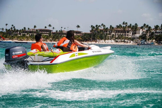 Speedboat Adventure in Punta Cana - The Natural Swimming Pool Stop
