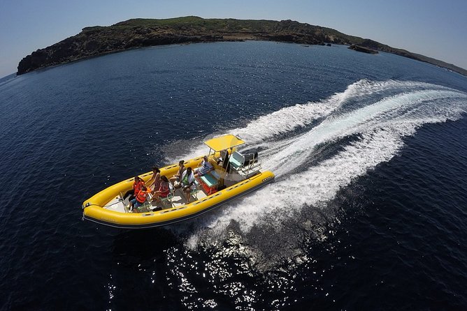 Speedboat and Snorkel tour through the Coast of Menorca - Meeting at Avenida Poeta Gumersindo Riera