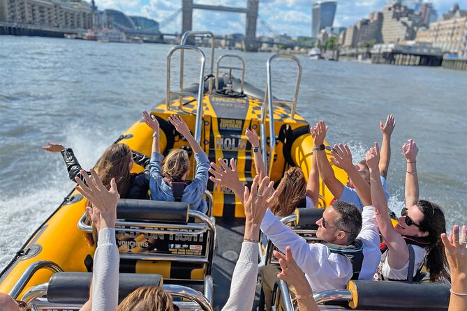 Speedboat Sightseeing: Embankment OR Westminster Pier -45 Minutes - From Embankment or Westminster Pier to the Thames