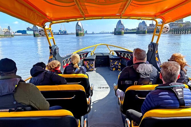 Speedboat 'THE THAMES BEAST' from Tower Millennium Pier - 40 mins - HMS Belfast and the changing Thames