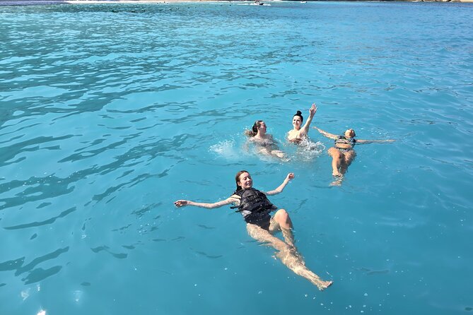 Speedboat Tour Swimming Snorkeling in Pigeon Cave Mirror Beach - The route from Merli Cape to Gull Beach