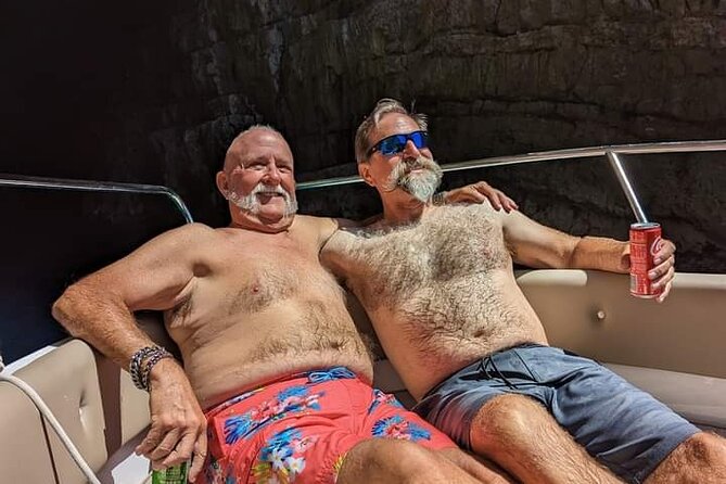 Speedboat Tour to Lady of the Rock, Mamula and Blue Cave Swim - Through the Yugoslav submarine tunnel