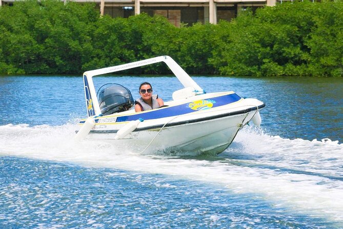 Speedboat Tour with Snorkeling in Cancun – Drive Your Own Boat! - Snorkeling at Punta Nizuc Reef