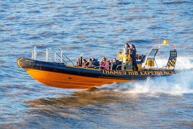 Speedboat 'Tower RIB Blast' from Tower Millennium Pier - 20 minutes - What you see from Tower Millennium Pier