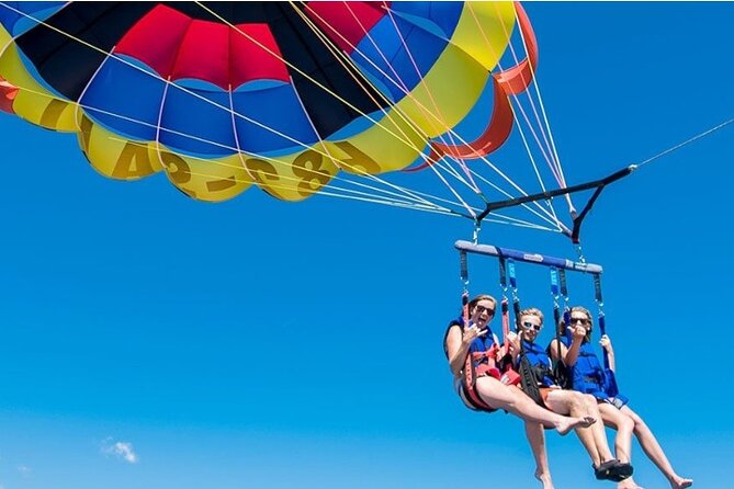 Speedboats and Parasailing Combo - Snorkeling over the coral reef