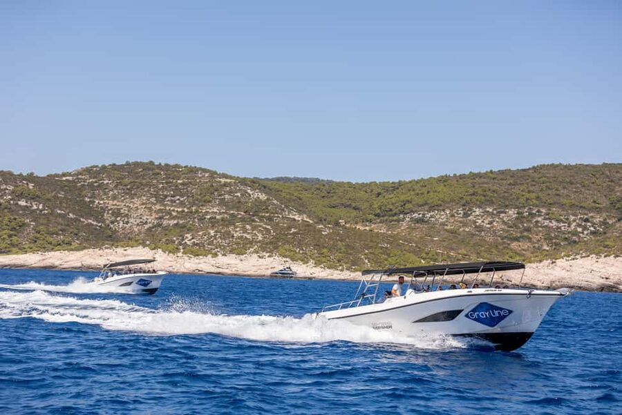 Split: Blue Cave & Hvar Small-Group Speedboat Tour - Hvar Town in two hours