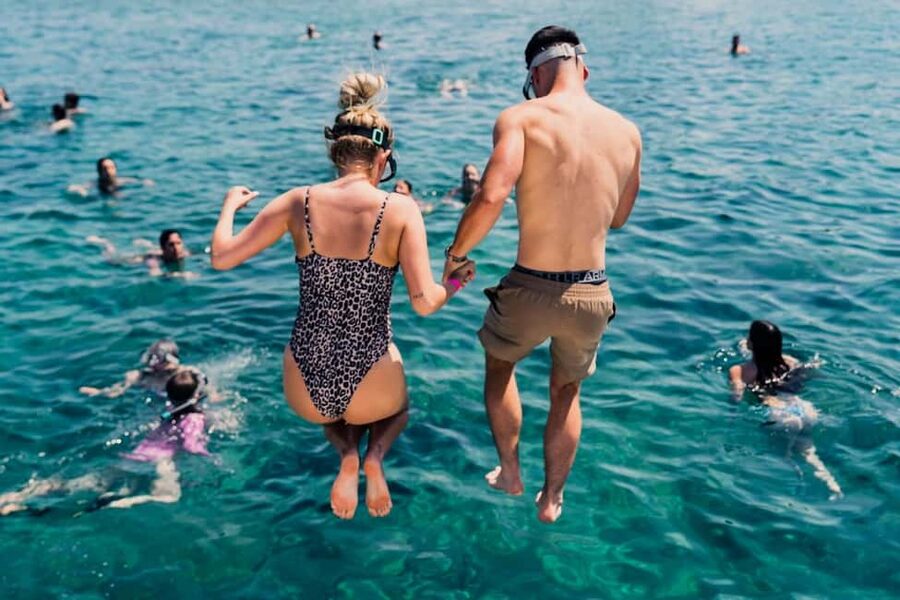 Split: Blue Lagoon and 3 Islands Speedboat Tour - Borkko Beach Bar on Čiovo