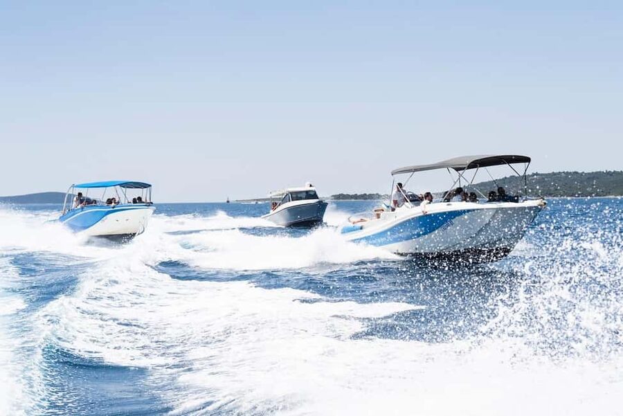 Split: Blue Lagoon, Trogir & Solta Speedboat Tour - Key points at a glance