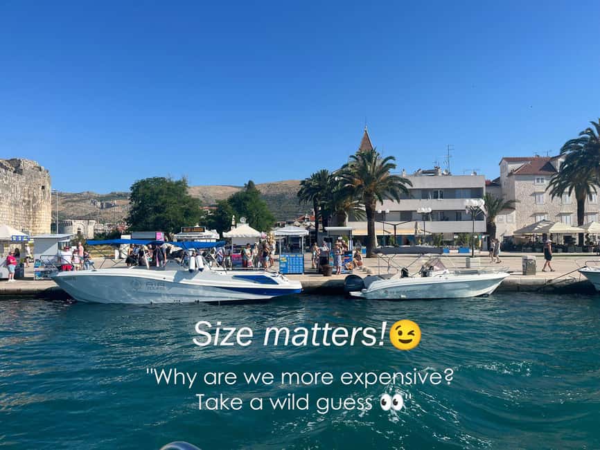 Split/Trogir: Half-Day 3-Island Speedboat Adventure - Key points to know before booking