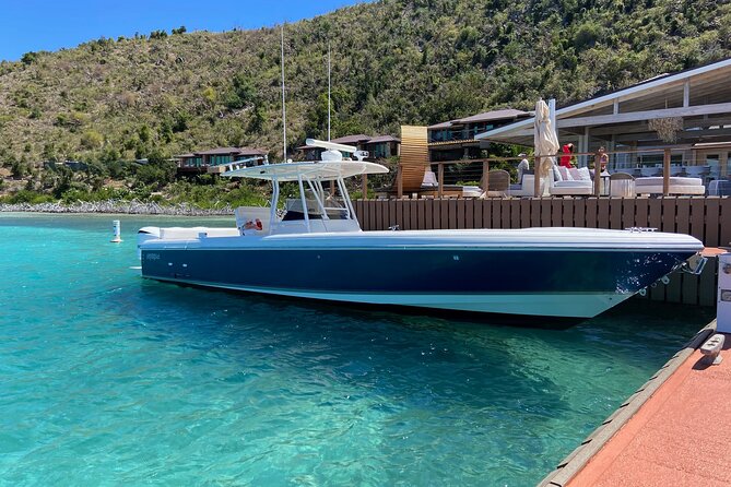 St Thomas Full-Day Boat Rental 37' Intrepid Powerboat - Why a private boat works so well in St. Thomas