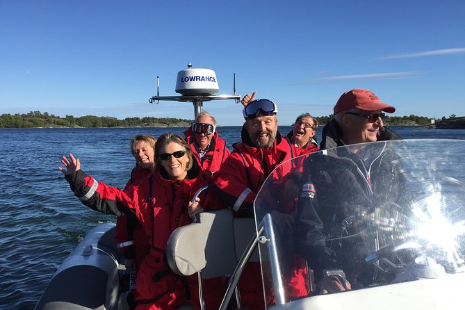 Stockholm RIB Speed Boat Tour - Vaxholm Fortress and the archipelago view