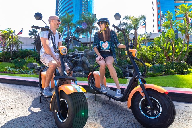 Super Saver: Self-Guided Speed Boat Adventure & iRide GPS Guided ScooterTour - The scooter route: a fast look at San Diego’s districts