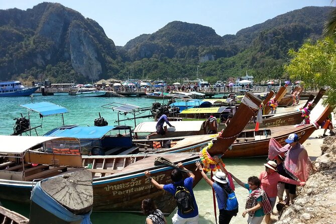 Superfast Transfer from Krabi to Koh Phi Phi by Arisa Speed Boat - Reaching Ton Sai Pier on Koh Phi Phi Don