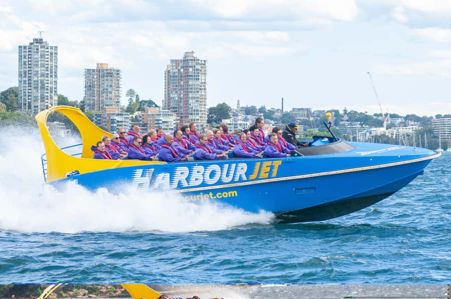 Sydney: 30-Minute Jet Boat Ride from Darling Harbour - Spins, power breaks, and big splashes
