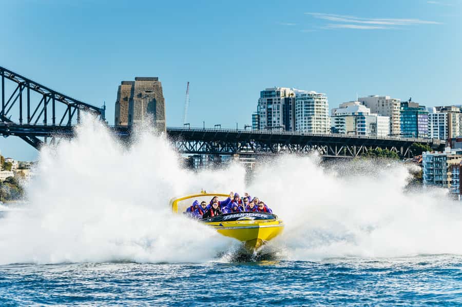 Sydney Harbour: Thunder Thrill Jet Boat Ride - A water rollercoaster beside Sydney’s icons