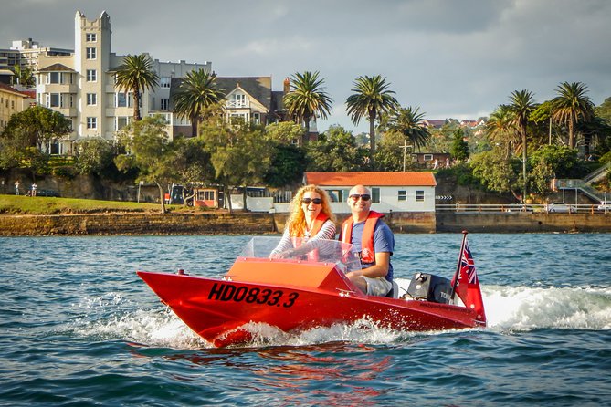 Sydney Speed Boat Adventure Harbour Tour - Rose Bay Beach and the open-water feeling