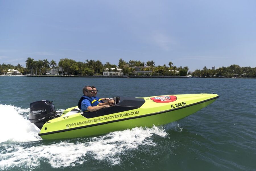 Tampa Bay 2-Hour Speedboat Adventure - The St. Petersburg portion of the route
