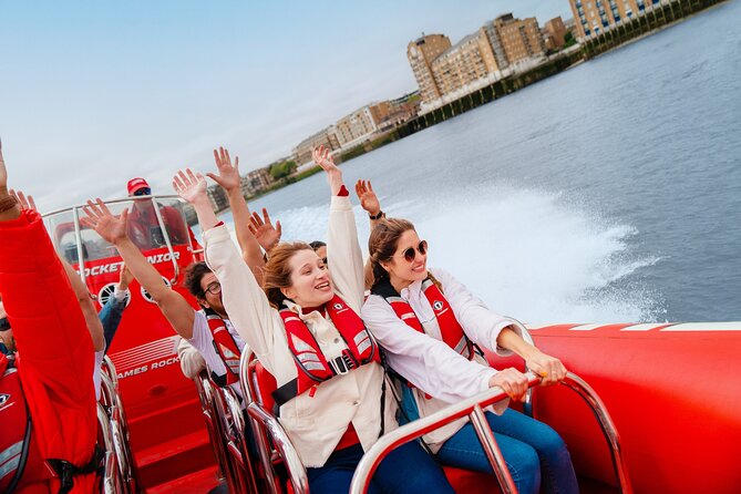 Thames High-Speed Zone Speedboat in London - Music, jokes, and the small-group mood