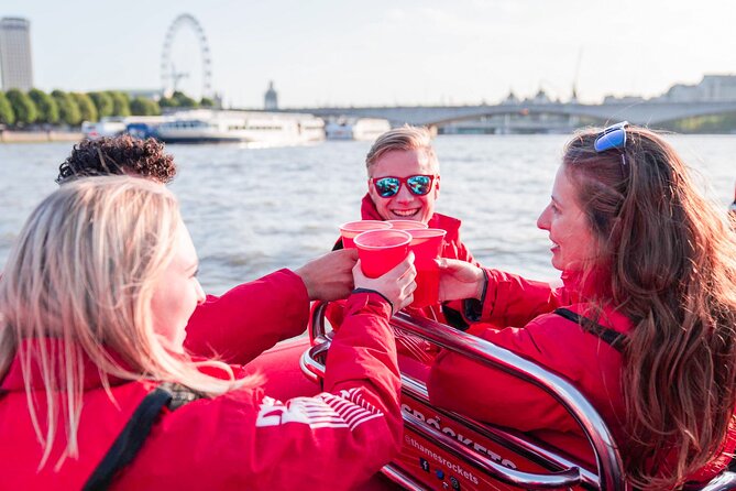 Thames Rockets Sunset London Speedboat Experience - Starting at London Eye Millennium Pier
