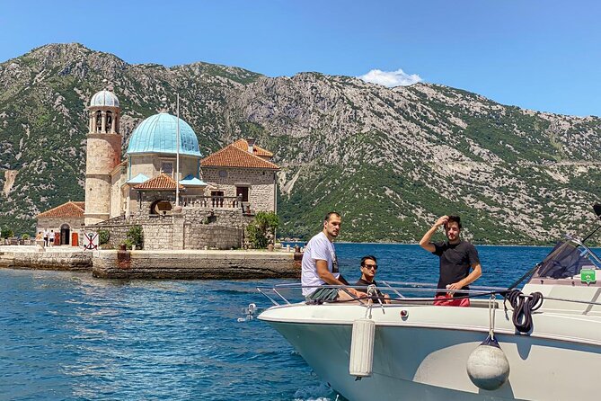 The Grand Boka Tour:Blue Cave, Lady of the Rocks & Submarine Base - Our Lady of the Rocks and the short island visit