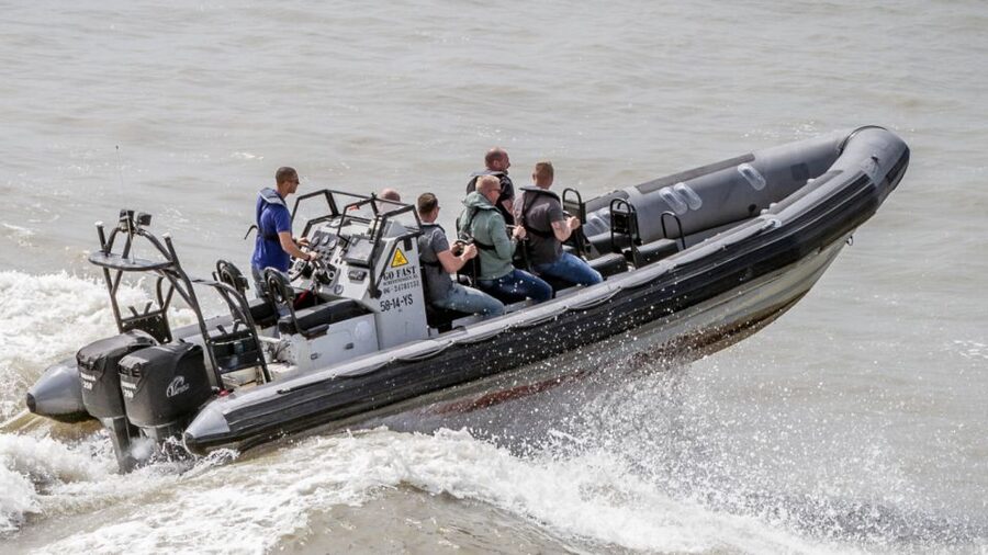 The Hague: Scheveningen Beach RIB Speedboat Tour - A fast start at Scheveningen harbor