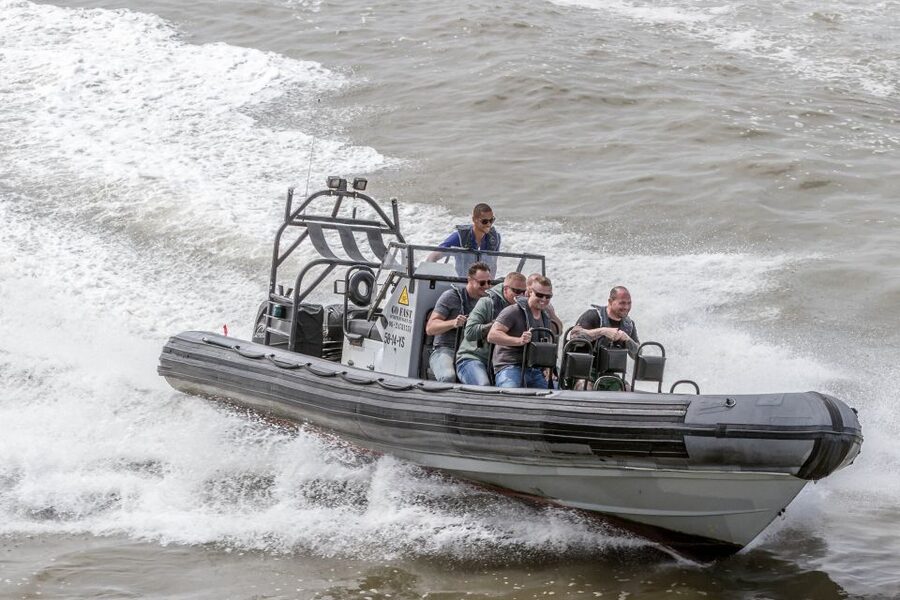 The Hague: Scheveningen Beach RIB Speedboat Tour - The first views of Scheveningen from offshore