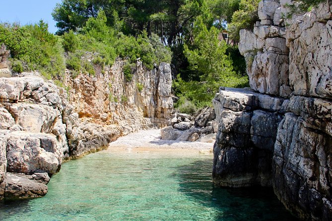 Three Islands Private Speedboat Tour With Blue Lagoon Stop - Krknjaši Bay and the Blue Lagoon finish