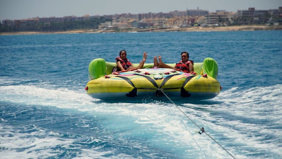Torrevieja: Speedboat-Powered Inflatable Crazy Sofa Ride - Key points to know before booking