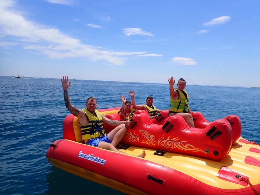Torrevieja: Speedboat-Powered Inflatable Crazy Sofa Ride - Is $23 good value?