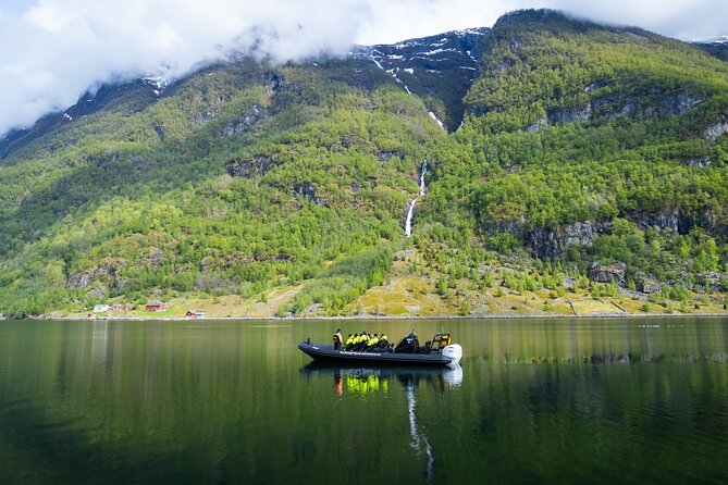 Ulvik scenic RIB adventure to Osafjord a Hardangerfjord branch - Osafjord, where the road runs out