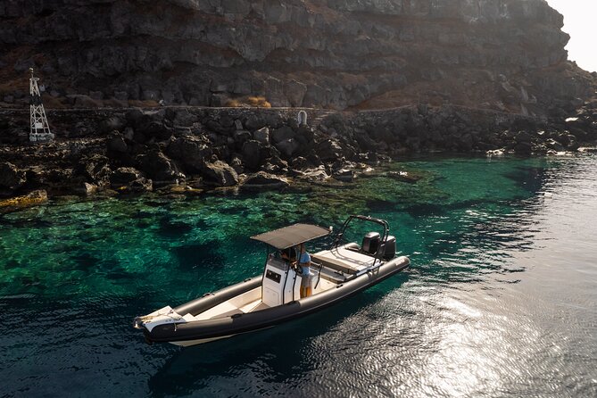 Unique Half-Day Private Motor Boat Cruise in Santorini - Following the caldera past Oia and Skaros