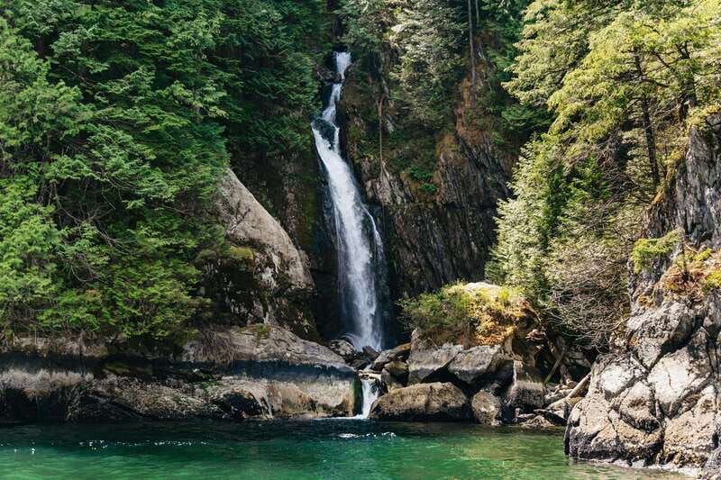 Vancouver: Indian Arm and Granite Falls Zodiac Boat Tour - Stanley Park, Siwash Rock, and the Lion’s Gate Bridge
