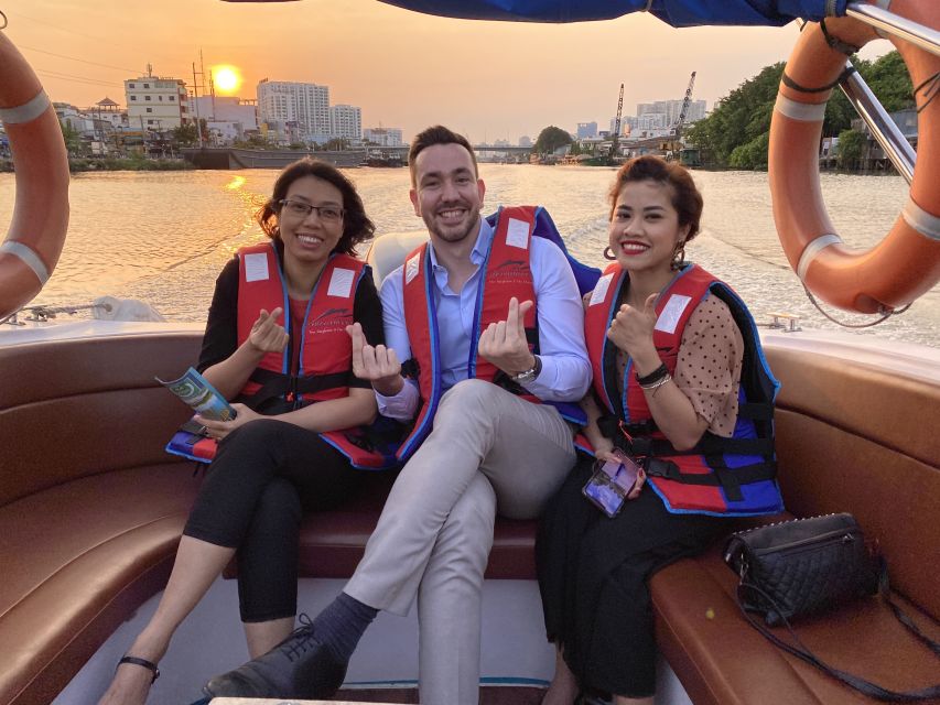 VIP Tour Enjoy Romantic Sunset by Speed Boat Free Cocktail - Why a speedboat works well for a Saigon sunset