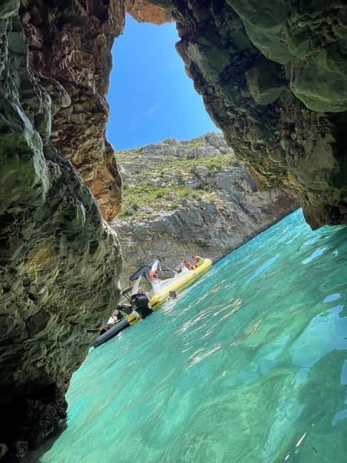 Vlore: Grama Bay & Karaburun Caves 8-Hour Speedboat Tour - Englishman Bay and the Story Behind the Place